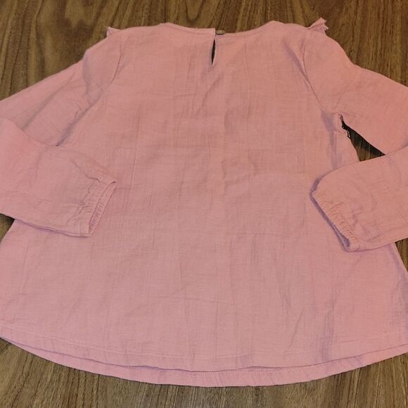 Sincerely Jules Rose Shirt/Top sz Small (5/6) - Picture 3 of 4